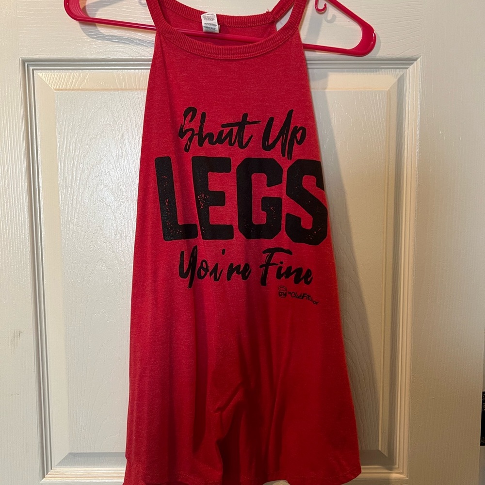 Red Graphic Tank Top